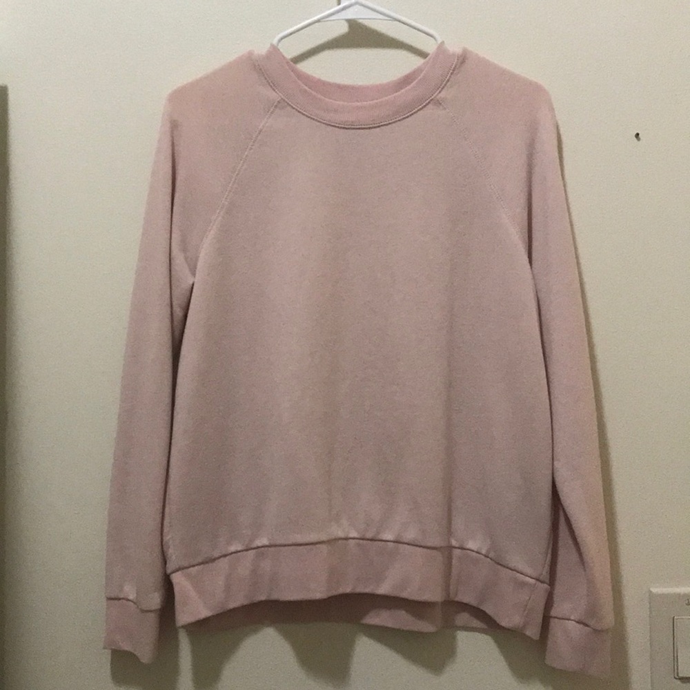 H&M baby pink cozy sweater